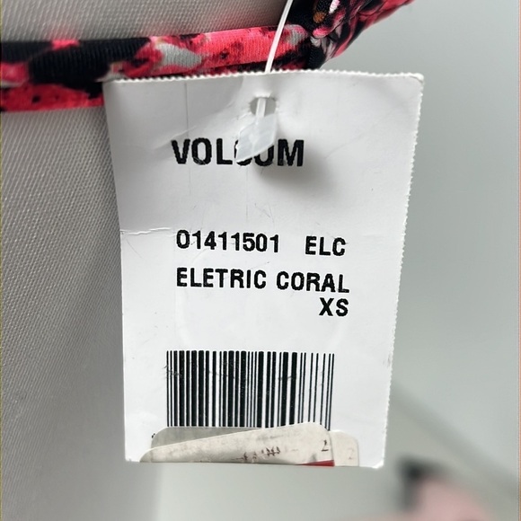 VOLCOM Juniors Urban Tribe Strappy Contrast Print Reversible Triangle Bikini Top - Picture 7 of 8